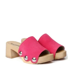 SOFTCLOX Henrike Kaschmir Pink Kiss (Natur)-Frau Pantoletten