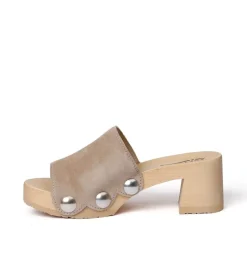 SOFTCLOX Henrike Kaschmir Taupe (Natur)-Frau Pantoletten
