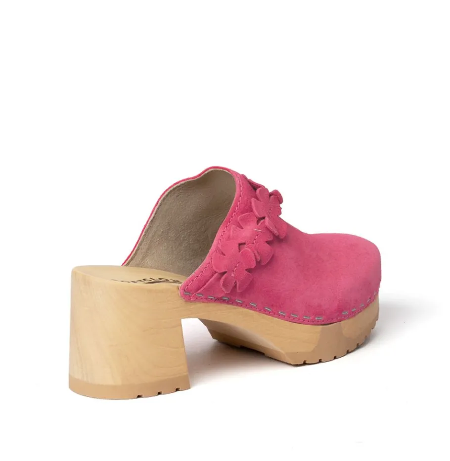 SOFTCLOX Hermine Kaschmir Pink Kiss (Natur)-Frau Clogs