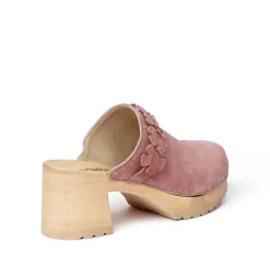 SOFTCLOX Hermine Kaschmir Rose (Natur)-Frau Clogs