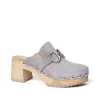 SOFTCLOX Hira Kaschmir Grau (Natur)-Frau Clogs
