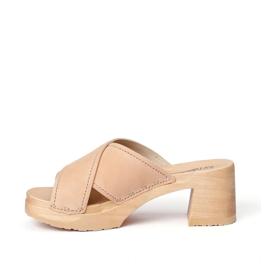 SOFTCLOX Holly Buttero Sahara (Natur)-Frau Pantoletten