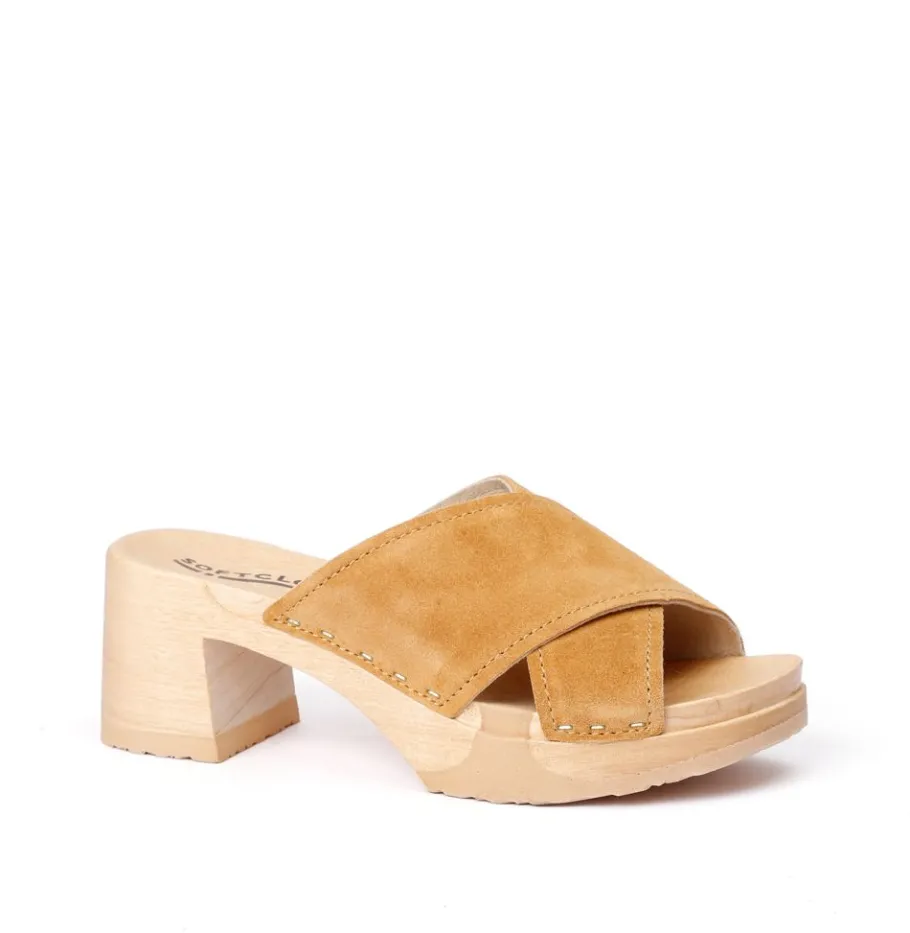 SOFTCLOX Holly Kaschmir Caramel (Natur)-Frau Pantoletten