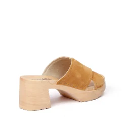 SOFTCLOX Holly Kaschmir Caramel (Natur)-Frau Pantoletten