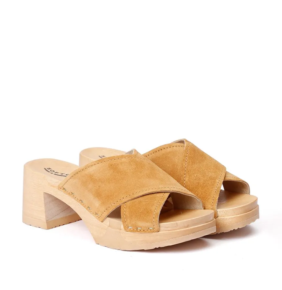 SOFTCLOX Holly Kaschmir Caramel (Natur)-Frau Pantoletten