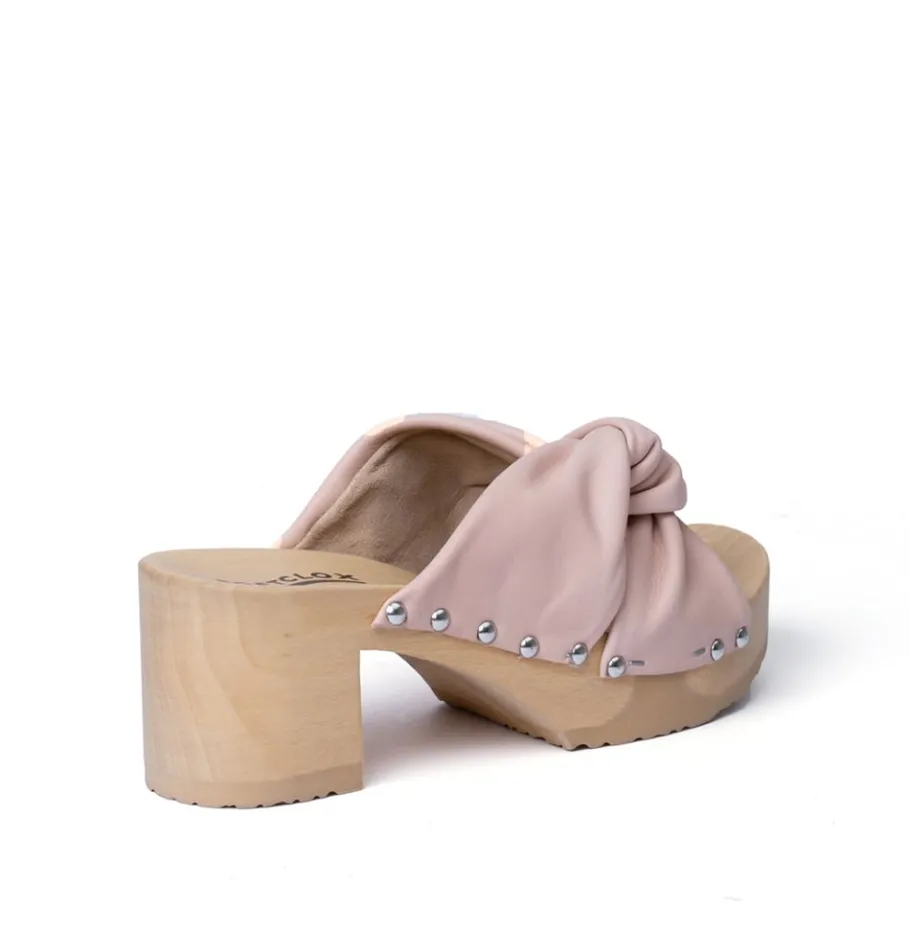 SOFTCLOX Hortensia Nappa Blush (Natur)-Frau Pantoletten