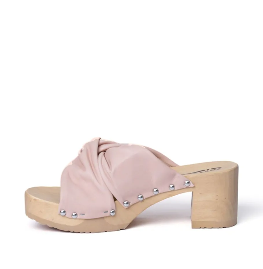 SOFTCLOX Hortensia Nappa Blush (Natur)-Frau Pantoletten