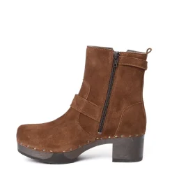 SOFTCLOX Jacklyn Kaschmir Brandy-Frau Stiefeletten