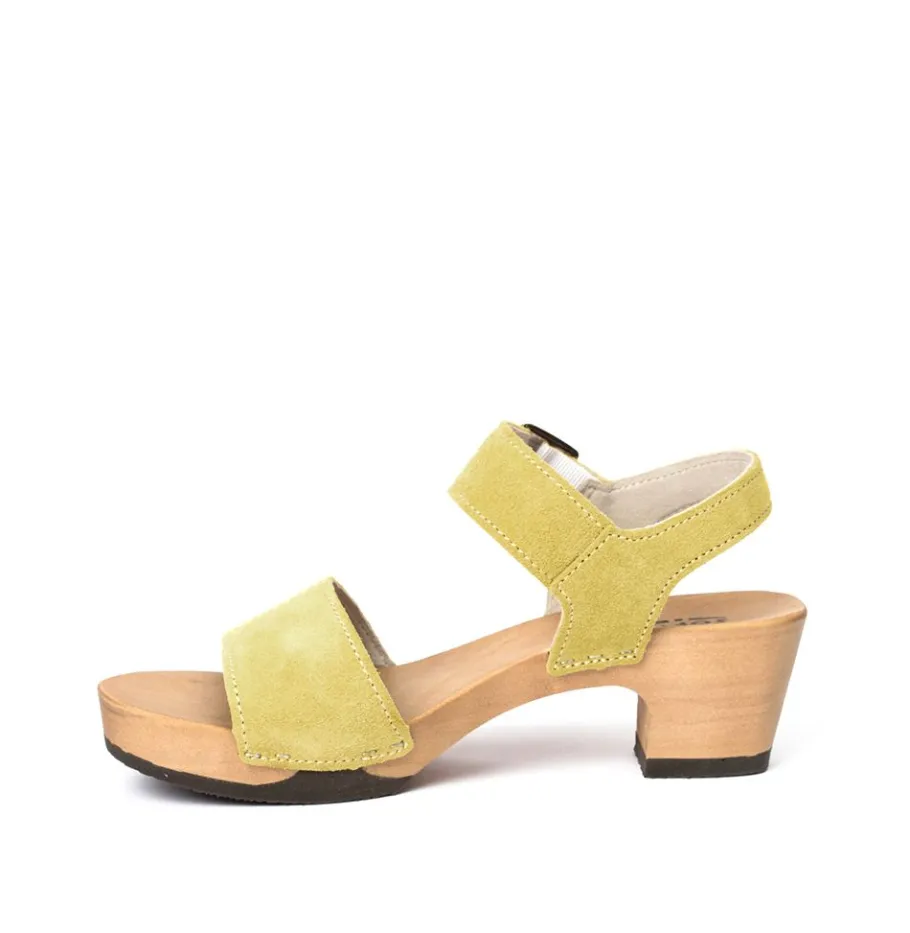 SOFTCLOX Kea Kaschmir Senf (Hazelnut)-Frau Sandaletten