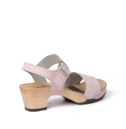 SOFTCLOX Kea Nubuk Puder (Hazelnut)-Frau Sandaletten