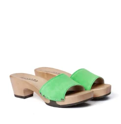 SOFTCLOX Kelly Kaschmir Green (Hazelnut)-Frau Pantoletten