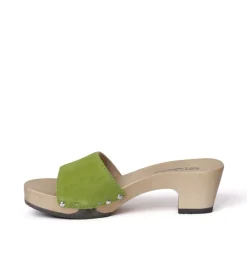 SOFTCLOX Kelly Kaschmir Kiwi (Hazelnut)-Frau Pantoletten