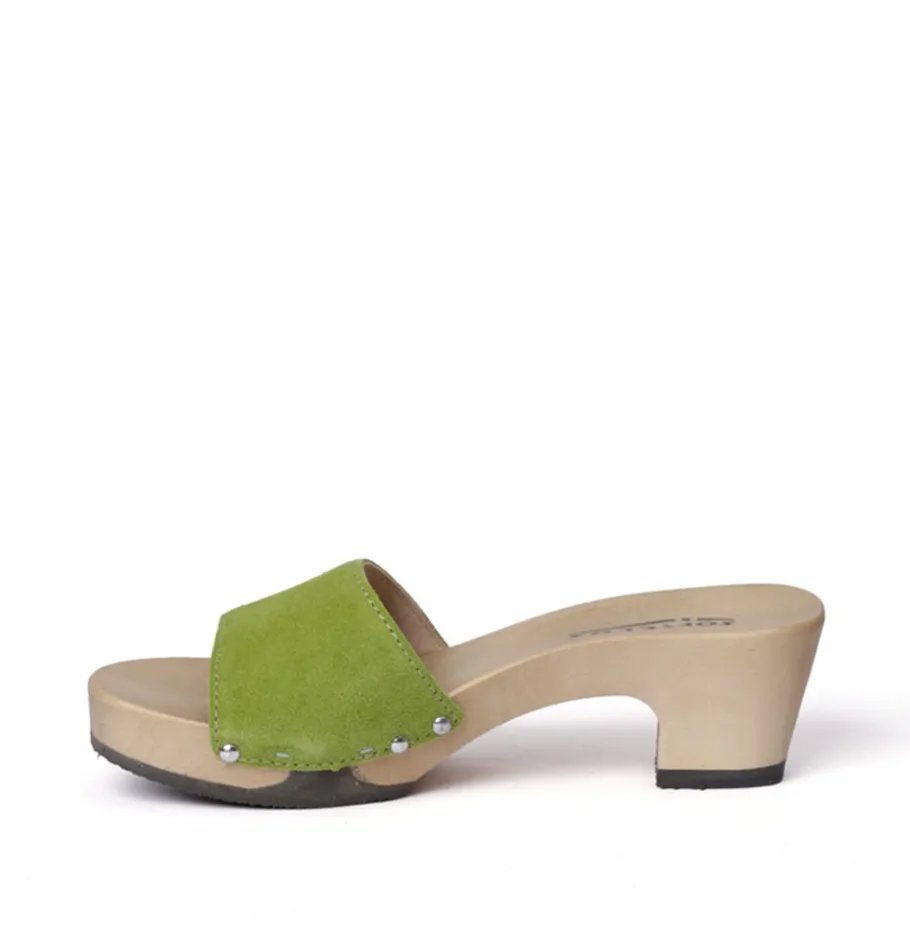 SOFTCLOX Kelly Kaschmir Kiwi (Hazelnut)-Frau Pantoletten