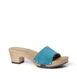 SOFTCLOX Kelly Kaschmir Pacificgreen (Hazelnut)-Frau Pantoletten