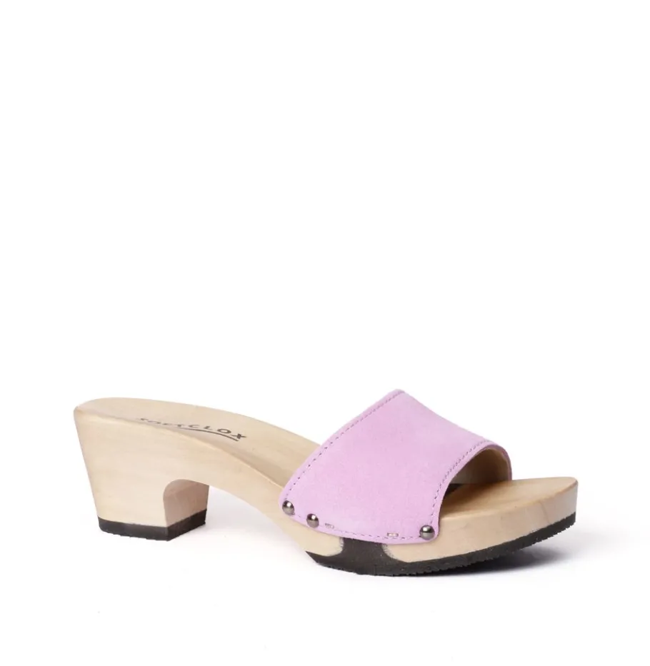 SOFTCLOX Kelly Kaschmir Purple (Hazelnut)-Frau Pantoletten