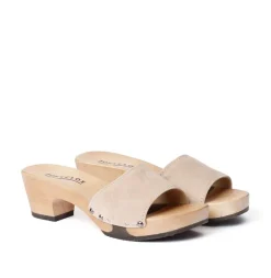 SOFTCLOX Kelly Kaschmir Taupe (Hazelnut)-Frau Pantoletten