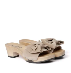 SOFTCLOX Klarissa Kaschmir Taupe (Hazelnut)-Frau Pantoletten