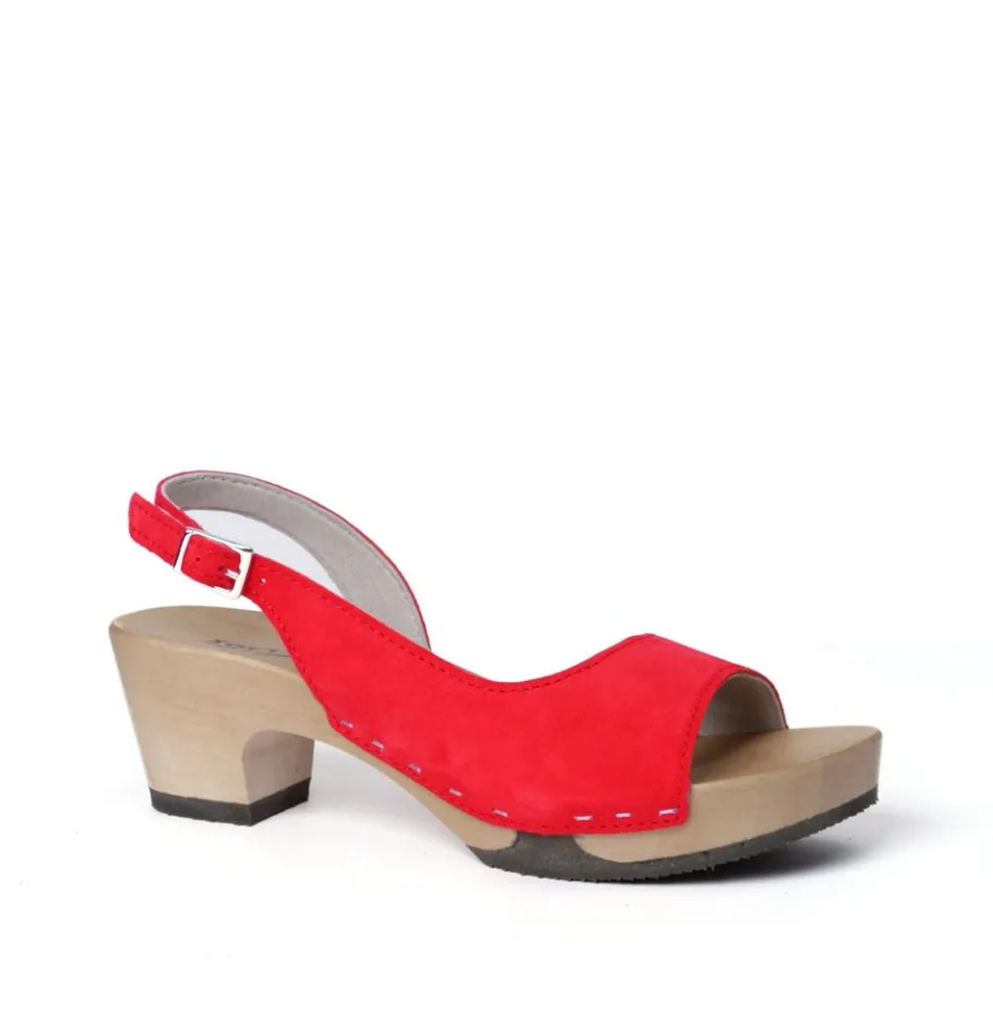 SOFTCLOX Konny Kaschmir Lipstick (Hazelnut)-Frau Sandaletten