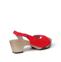 SOFTCLOX Konny Kaschmir Lipstick (Hazelnut)-Frau Sandaletten