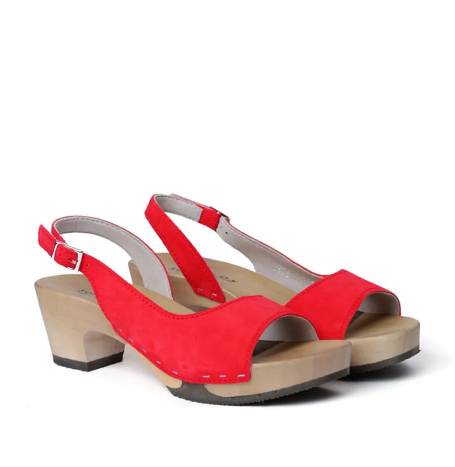 SOFTCLOX Konny Kaschmir Lipstick (Hazelnut)-Frau Sandaletten