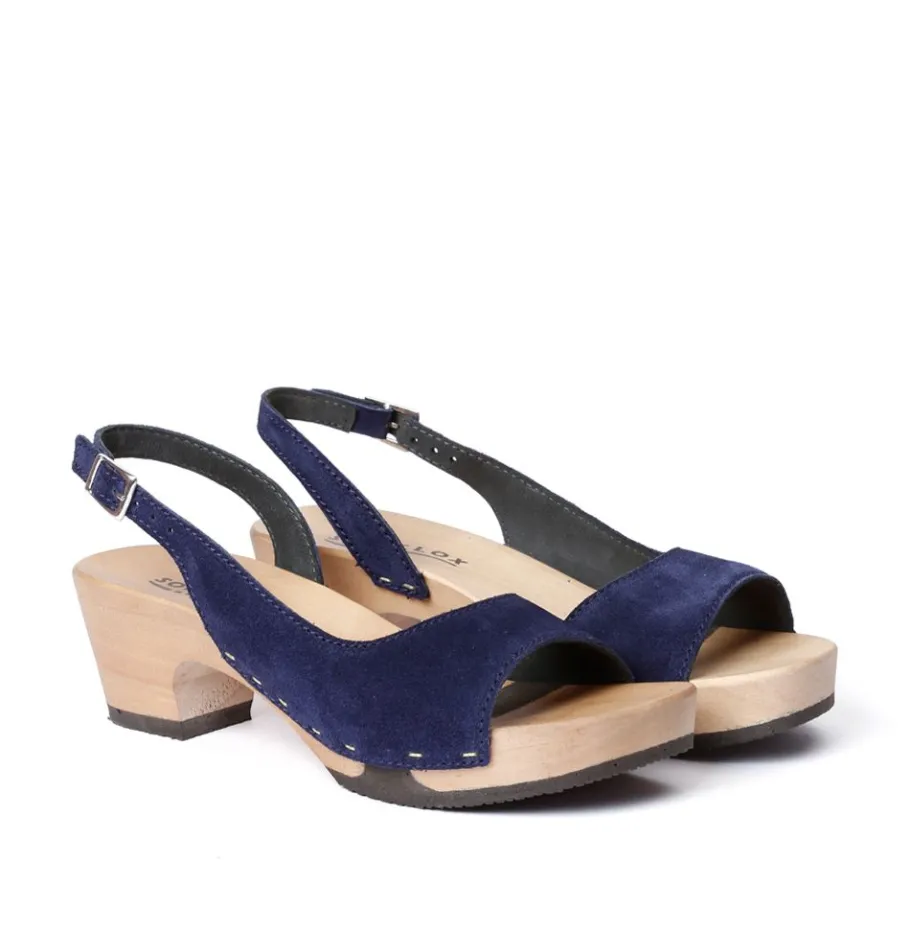 SOFTCLOX Konny Kaschmir Midnight (Hazelnut)-Frau Sandaletten