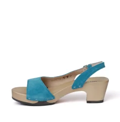 SOFTCLOX Konny Kaschmir Pacificgreen (Hazelnut)-Frau Sandaletten