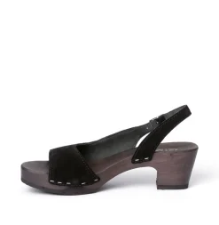 SOFTCLOX Konny Kaschmir Schwarz (Dunkel)-Frau Sandaletten