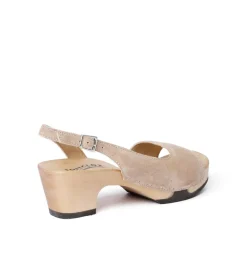 SOFTCLOX Konny Kaschmir Taupe (Hazelnut)-Frau Sandaletten