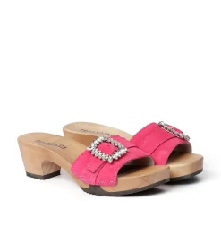 SOFTCLOX Kosima Kaschmir Pink Kiss (Hazelnut)-Frau Pantoletten