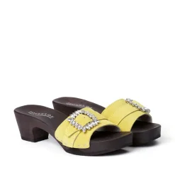 SOFTCLOX Kosima Kaschmir Sunlight (Dunkel)-Frau Pantoletten