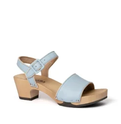 SOFTCLOX Kyra Nappa Powder Blue (Hazelnut)-Frau Sandaletten
