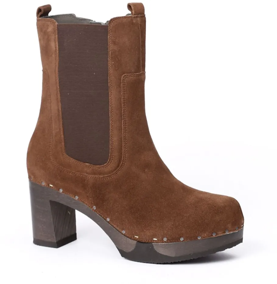 SOFTCLOX Laurentia Kaschmir Brandy-Frau Stiefeletten