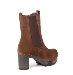 SOFTCLOX Laurentia Kaschmir Brandy-Frau Stiefeletten