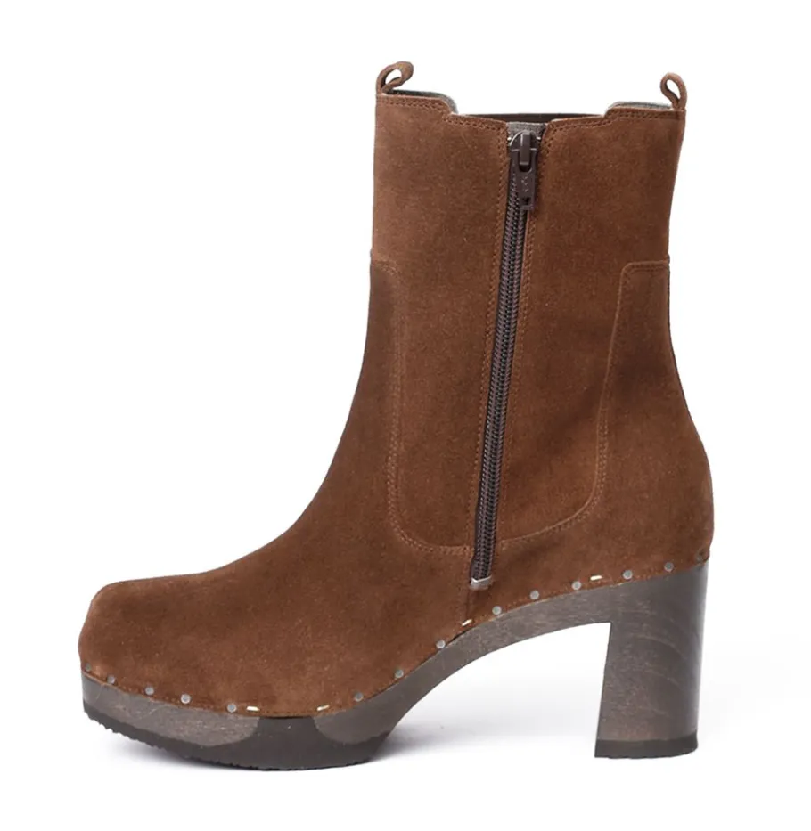 SOFTCLOX Laurentia Kaschmir Brandy-Frau Stiefeletten