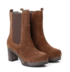 SOFTCLOX Laurentia Kaschmir Brandy-Frau Stiefeletten