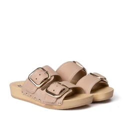 SOFTCLOX Lena Buttero Sahara (Natur)-Frau Pantoletten