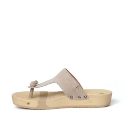 SOFTCLOX Lola Kaschmir Taupe (Natur)-Frau Pantoletten