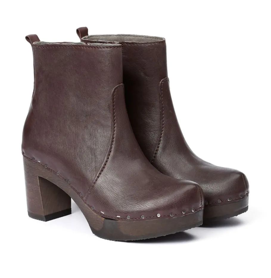 SOFTCLOX Loretta Washed Nappa Moro-Frau Stiefeletten