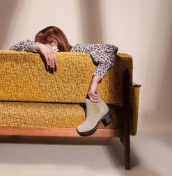 SOFTCLOX Odilia Kaschmir Taupe (Dunkel)-Frau Stiefeletten