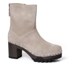 SOFTCLOX Olympia Kaschmir Taupe (Dunkel)-Frau Stiefeletten