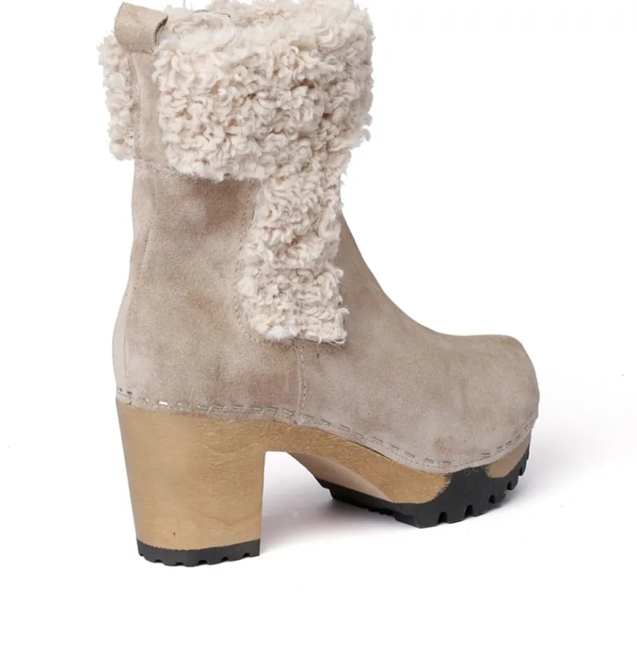 SOFTCLOX Ombra Kaschmir/Wf Taupe (Hazelnut)-Frau Stiefeletten