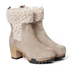 SOFTCLOX Ombra Kaschmir/Wf Taupe (Hazelnut)-Frau Stiefeletten