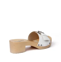 SOFTCLOX Pali Buttero Weis (Natur)-Frau Pantoletten