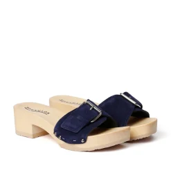 SOFTCLOX Pali Kaschmir Midnight (Natur)-Frau Pantoletten