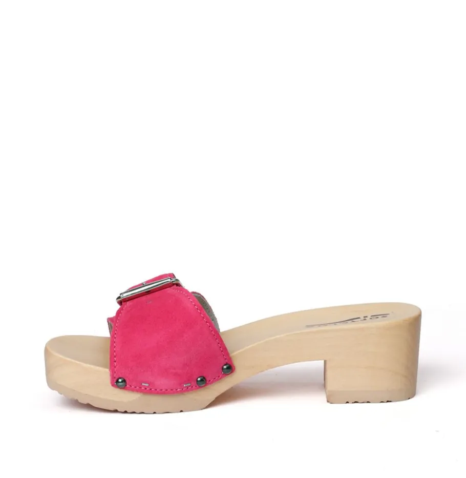 SOFTCLOX Pali Kaschmir Pink Kiss (Natur)-Frau Pantoletten