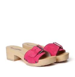 SOFTCLOX Pali Kaschmir Pink Kiss (Natur)-Frau Pantoletten