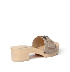 SOFTCLOX Pali Kaschmir Taupe (Natur)-Frau Pantoletten