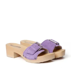 SOFTCLOX Pali Kaschmir Violett (Natur)-Frau Pantoletten