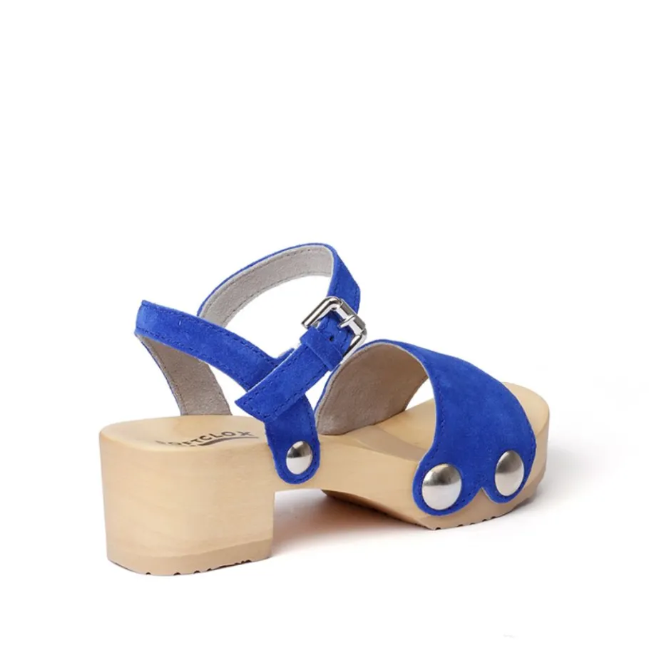 SOFTCLOX Penny Kaschmir Blue Orchid (Natur)-Frau Sandaletten