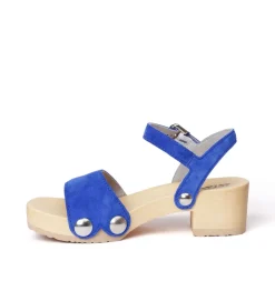 SOFTCLOX Penny Kaschmir Blue Orchid (Natur)-Frau Sandaletten